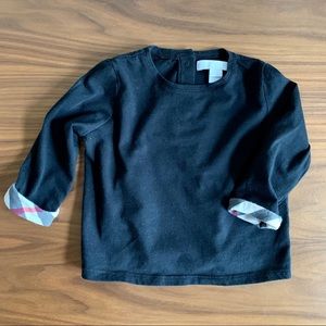 9M Burberry long sleeve top